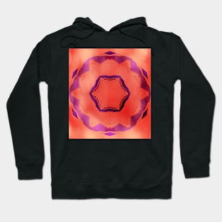 Bold mandala with bokeh Hoodie